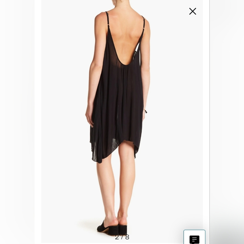 EUC Elan Black Shift Dress - Picture 2 of 8